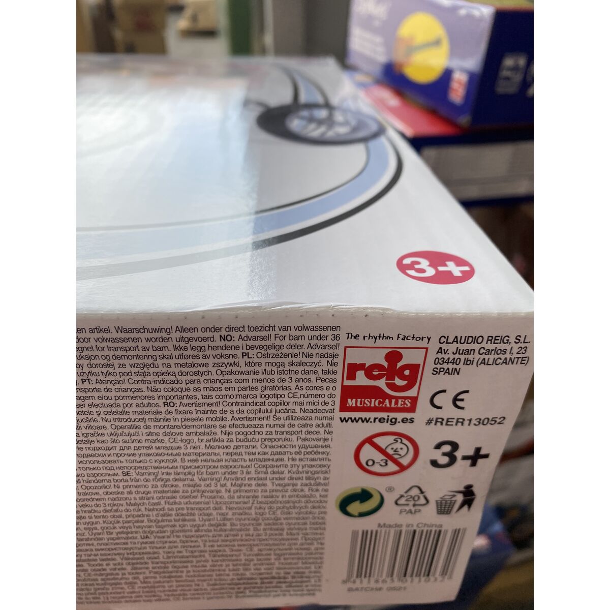 Cărucior pentru Păpuși Reig Trendy 45 cm Roz