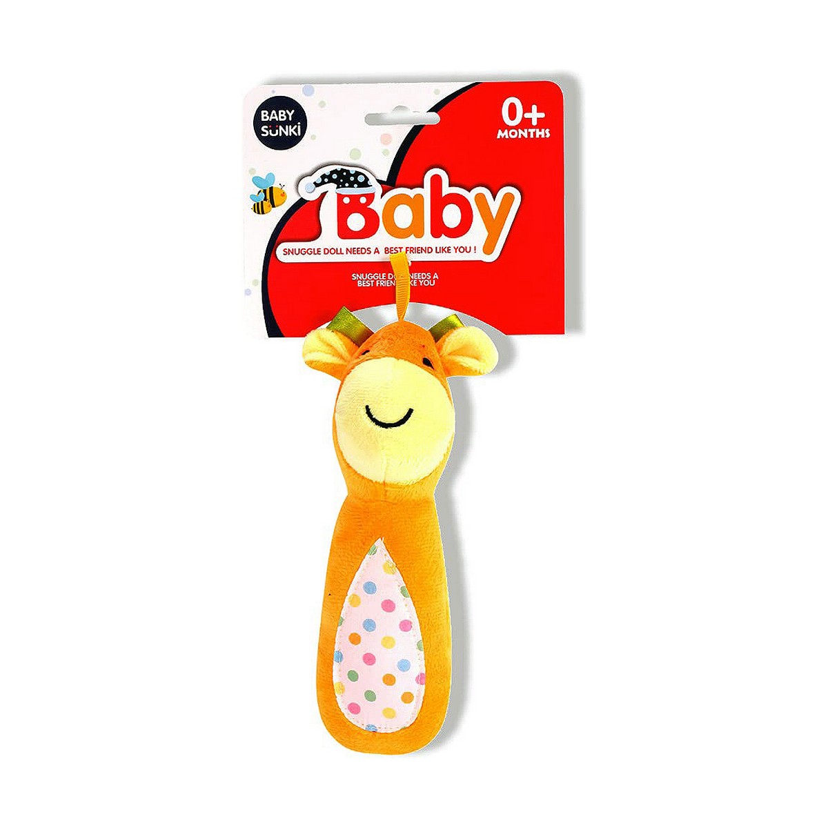 Jucărie din Pluș cu Zornăitoare Reig Girafă 20 cm