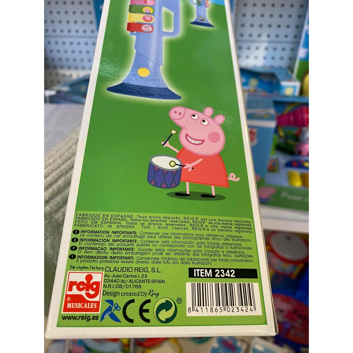 Trompetă Peppa Pig Trompetă