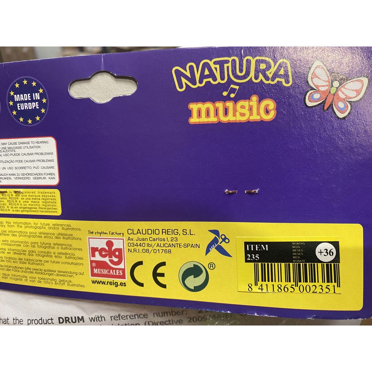 Jucărie muzicală Reig Saxofon 29 cm