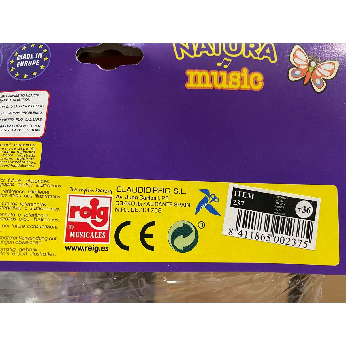 Jucărie muzicală Reig Saxofon 41 cm