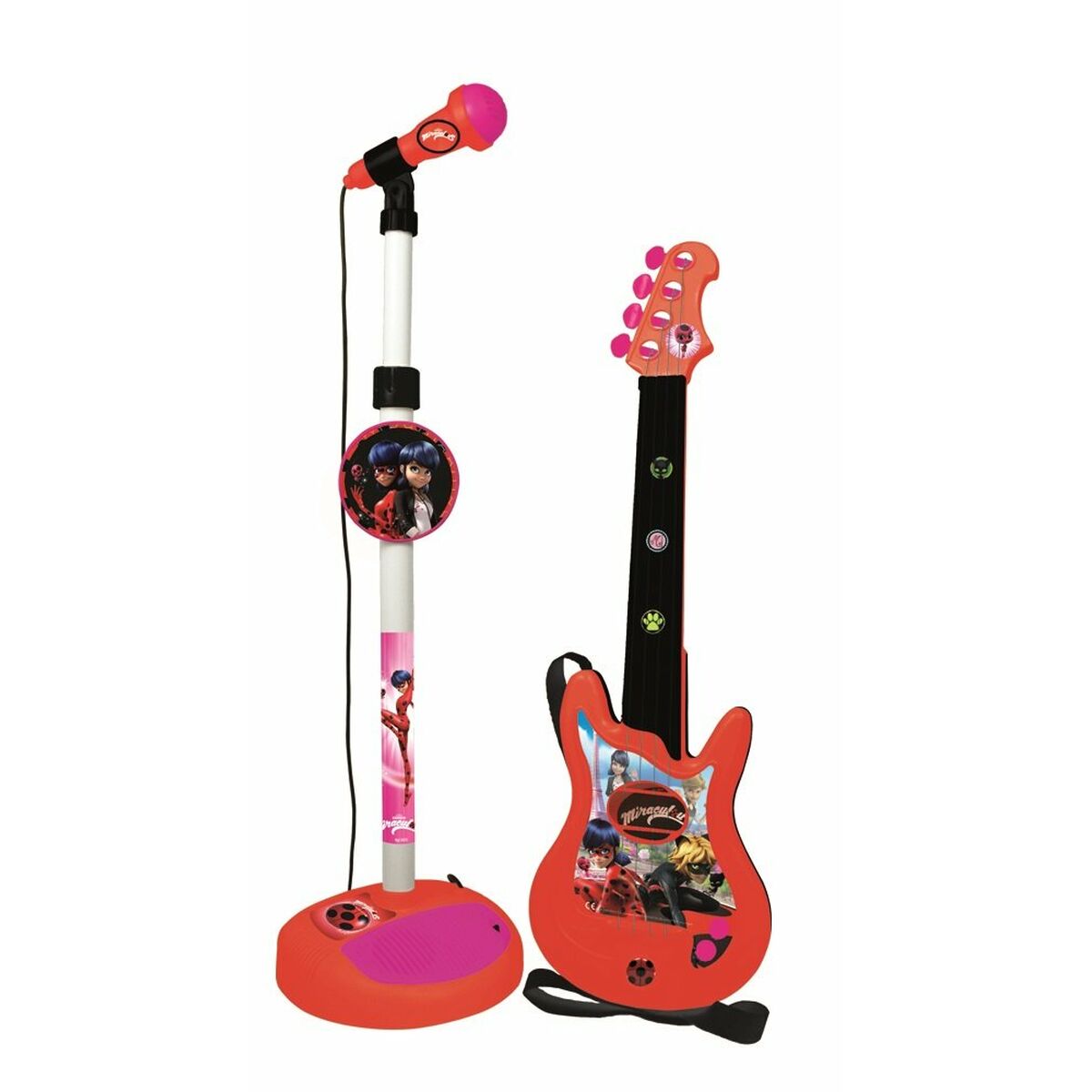 Set muzical Lady Bug 2675 Roșu