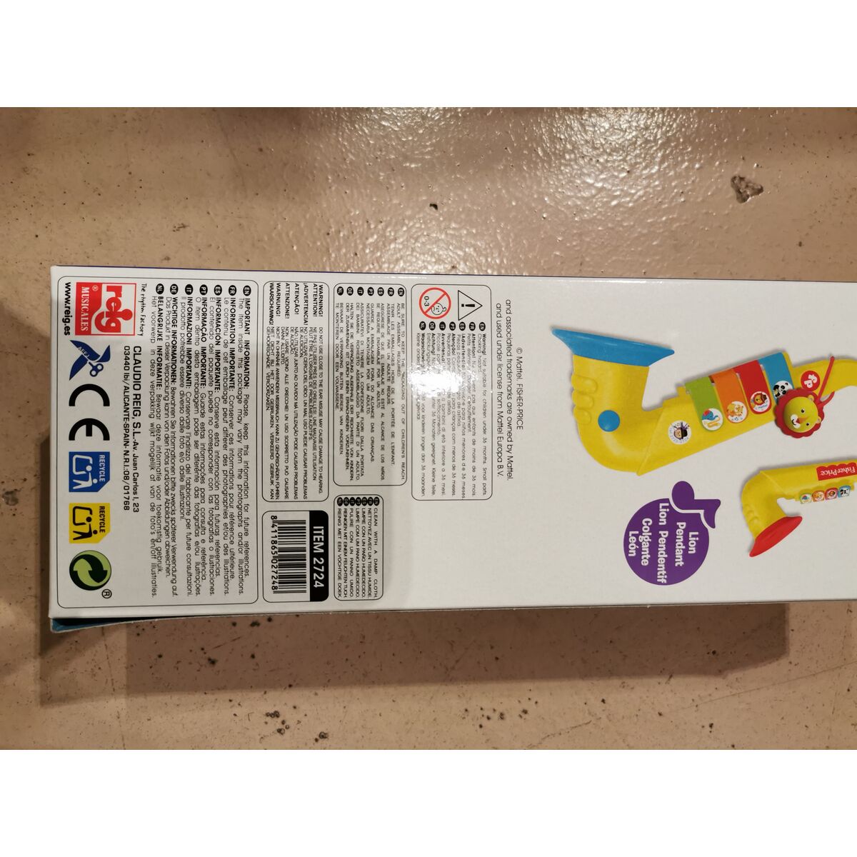 Saxofon cu 4 Note Reig animale