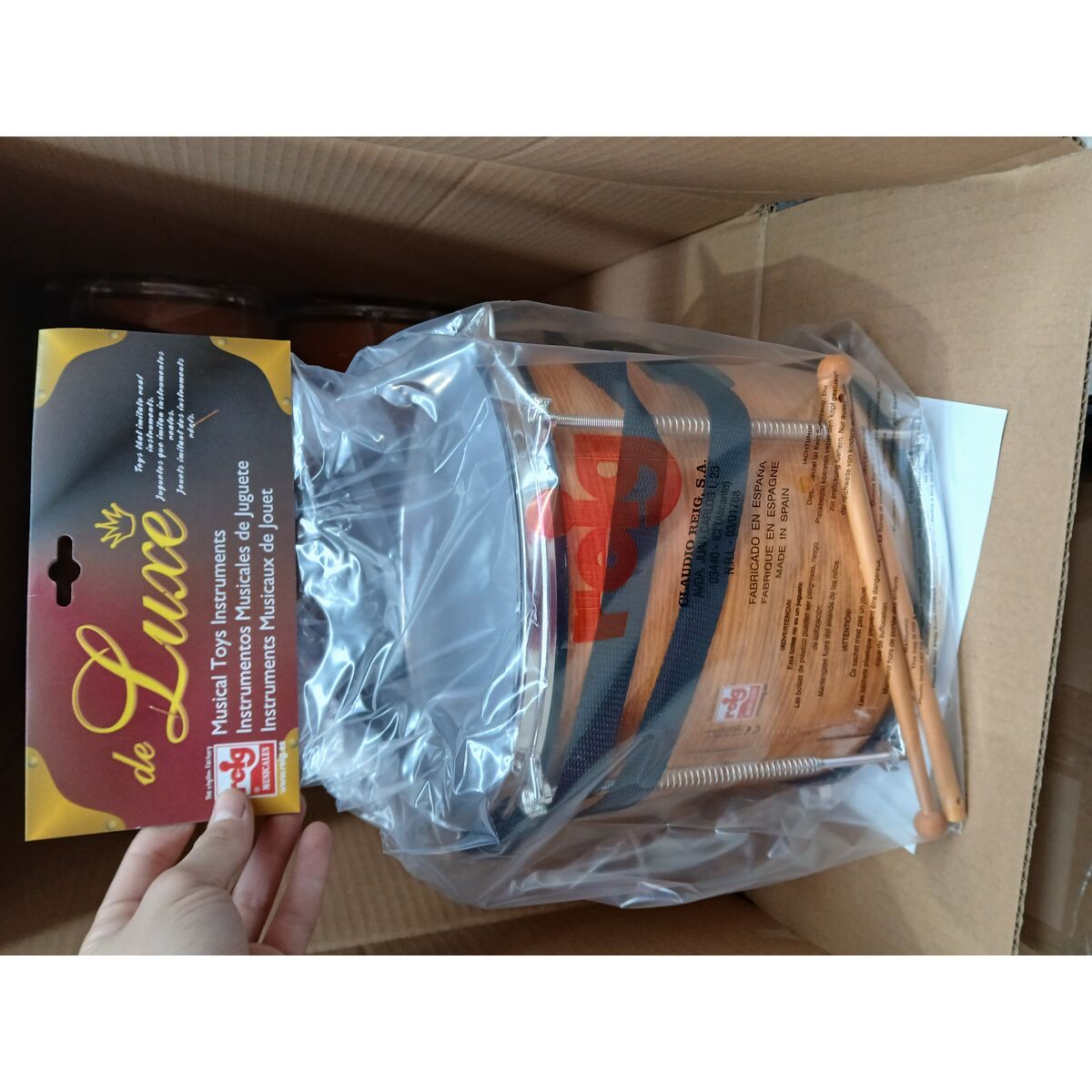 Jucărie muzicală Reig Cilindru Plastic