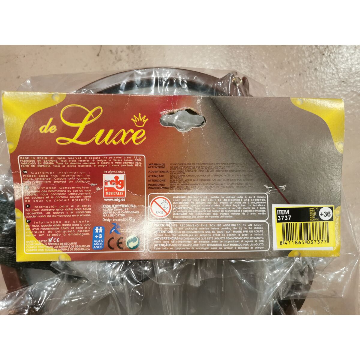 Jucărie muzicală Reig Cilindru Plastic