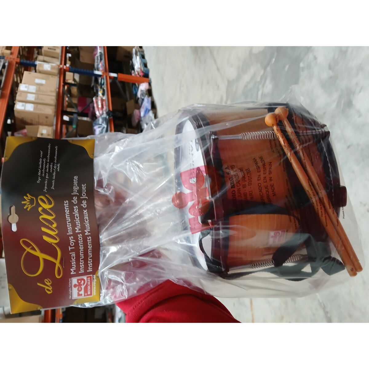 Jucărie muzicală Reig Cilindru Plastic