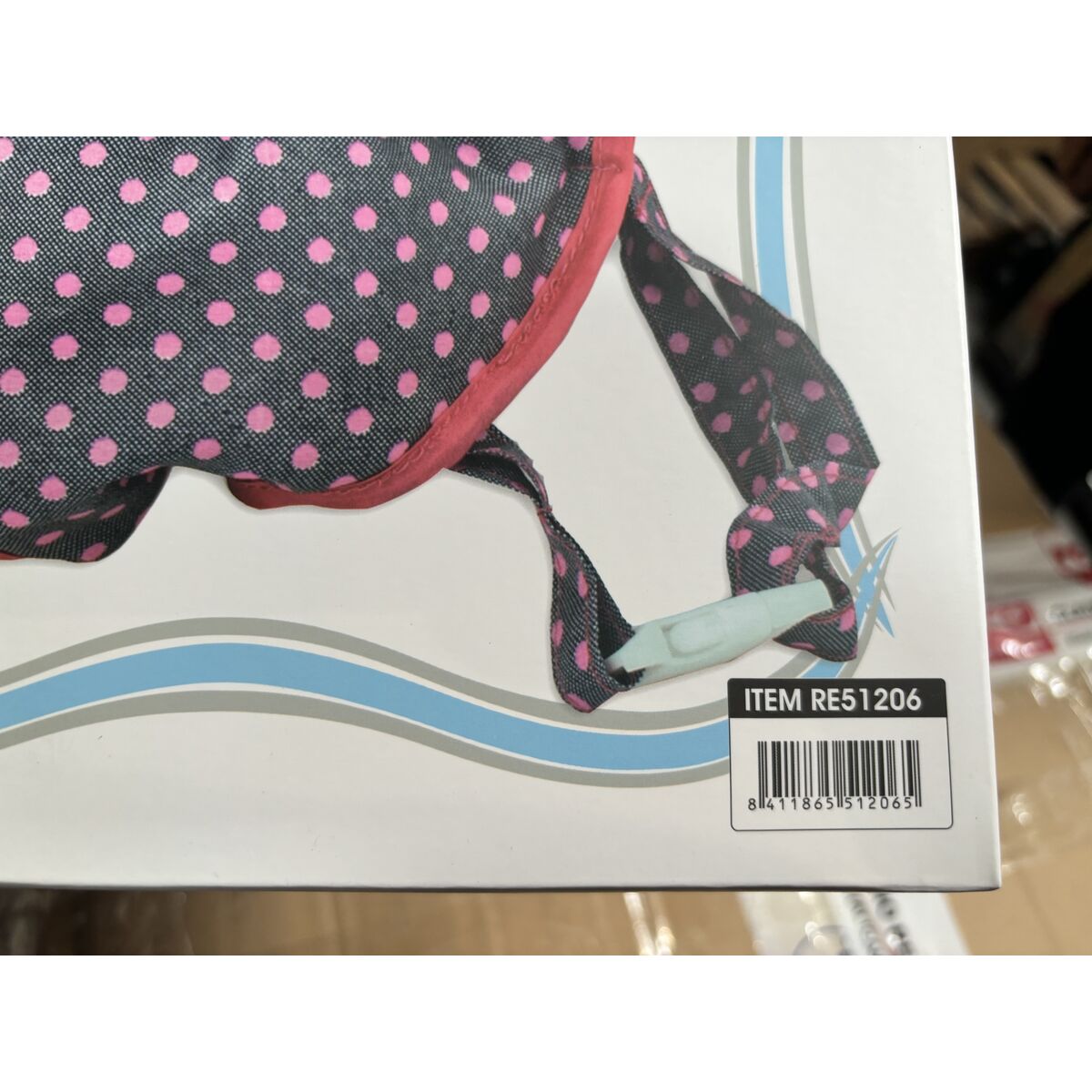 Rucsac port bebe Reig Roz Dungi