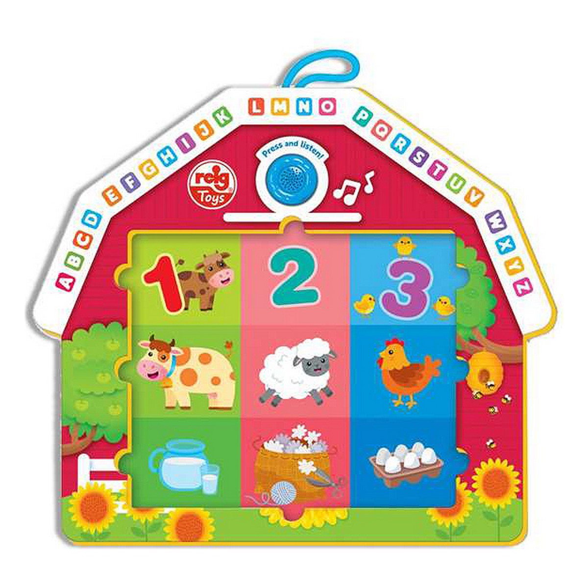 Puzzle Reig Merry Farmhouse 9 Piese Muzical