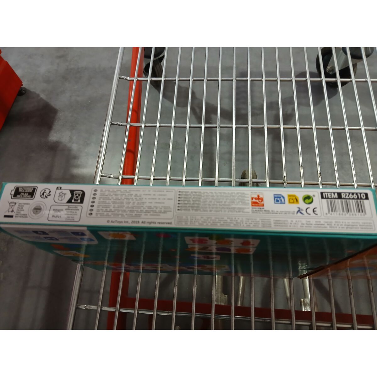 Jucărie educațională Reig Geantă Numere 18 Piese Alfabetul