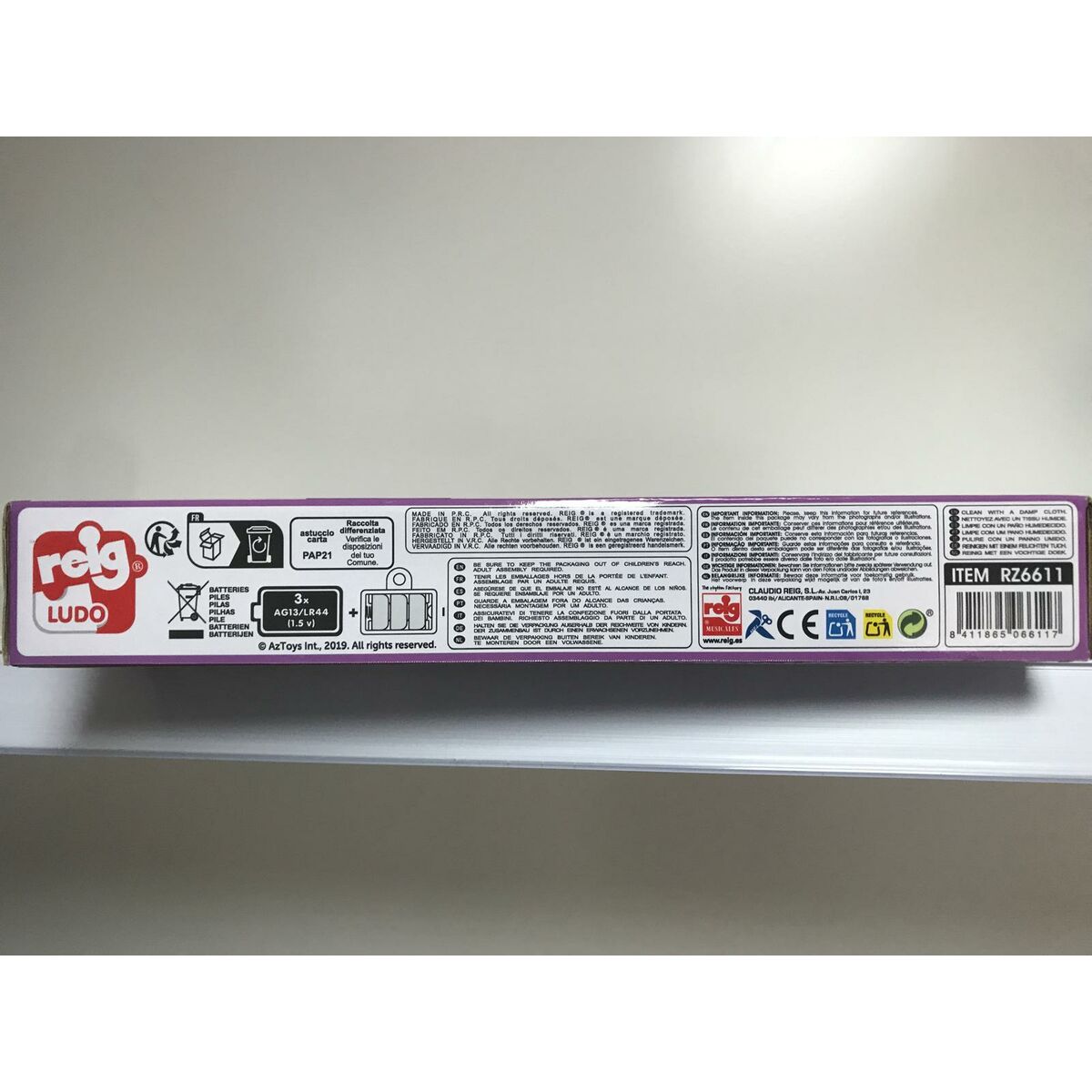 Puzzle pentru Copii Reig Zoo Blocks 22 Piese