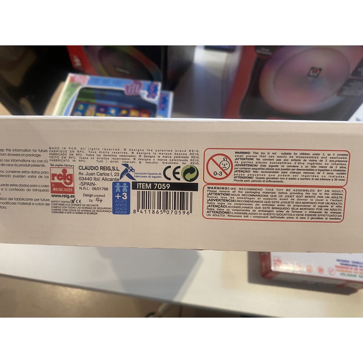 Chitară pentru Copii Reig 55 cm Chitară pentru Copii