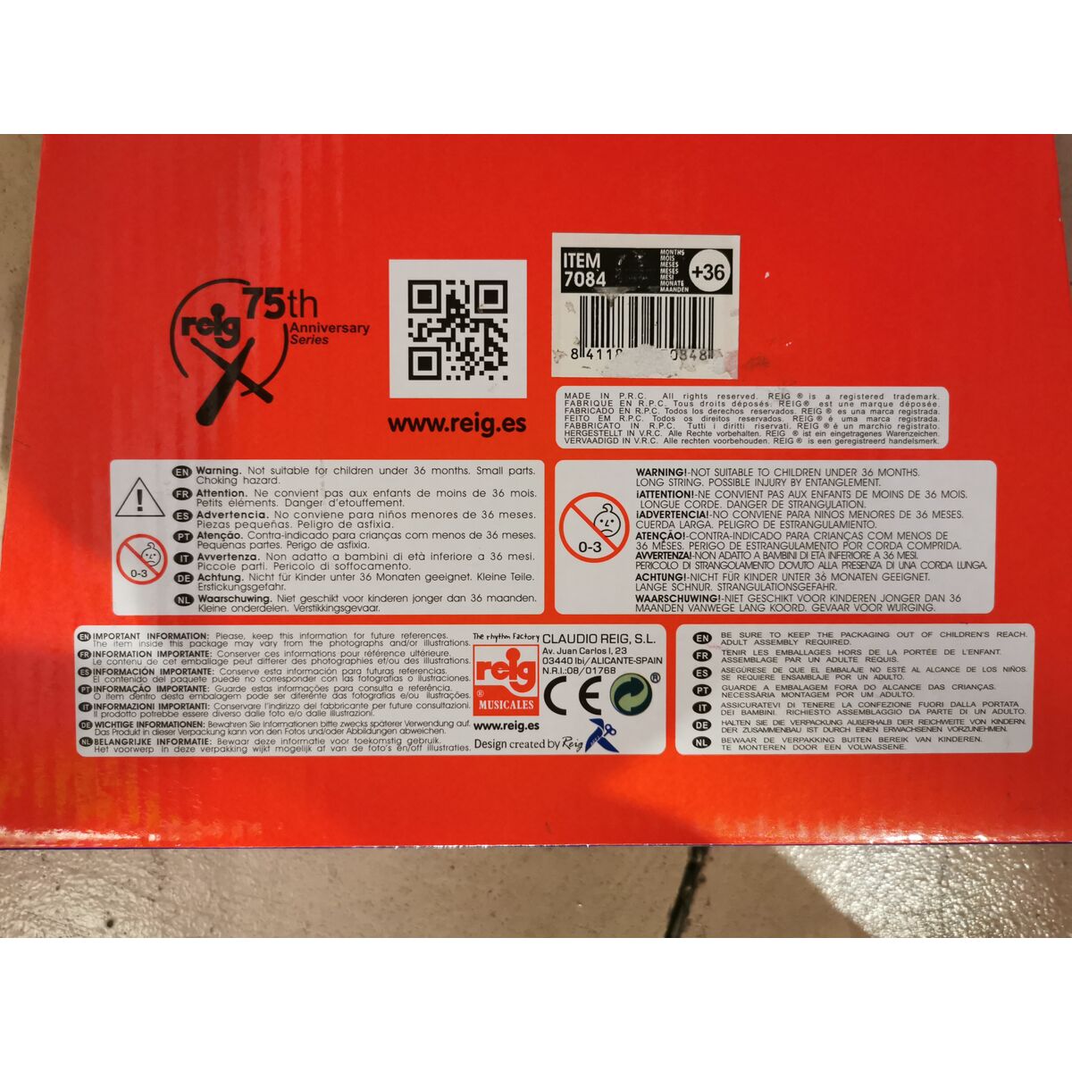 Chitară pentru Copii Reig 59 cm Chitară pentru Copii