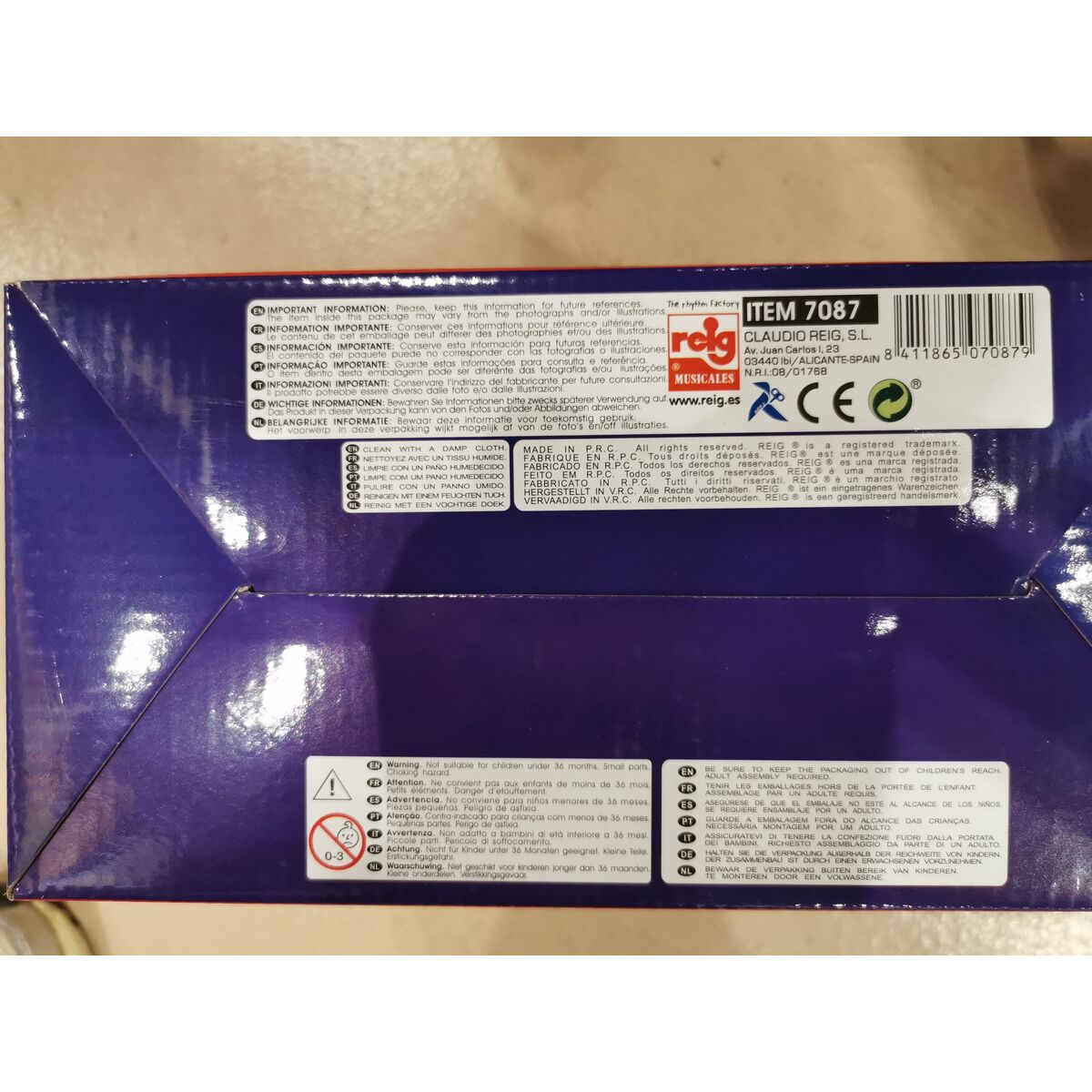 Jucărie muzicală Reig Acordeon de pian