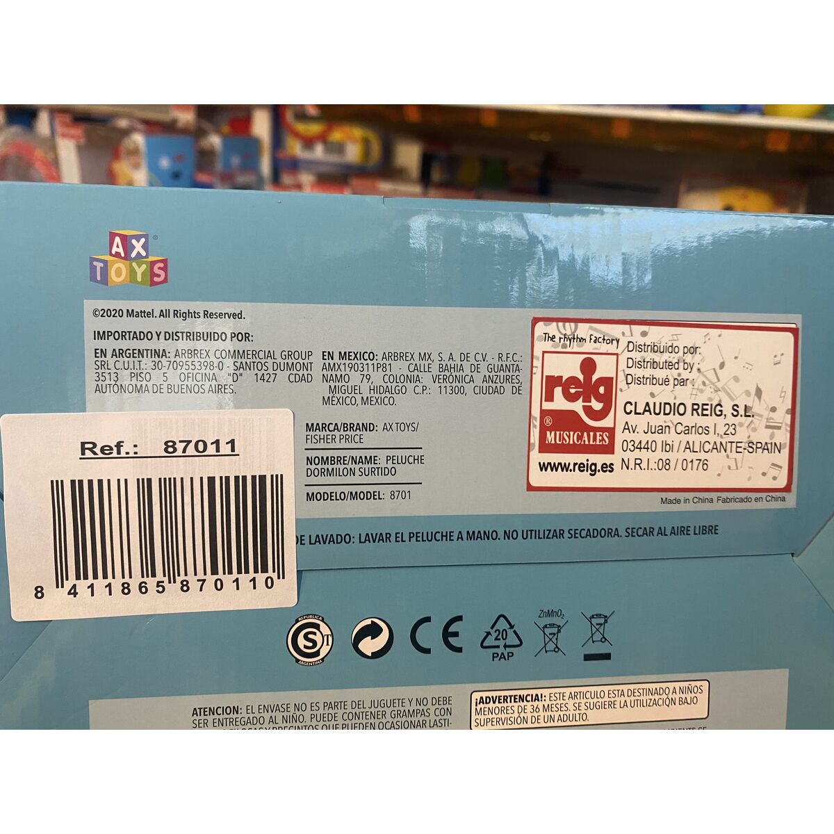 Jucărie de Pluș Fisher-Price 30 cm Plastic