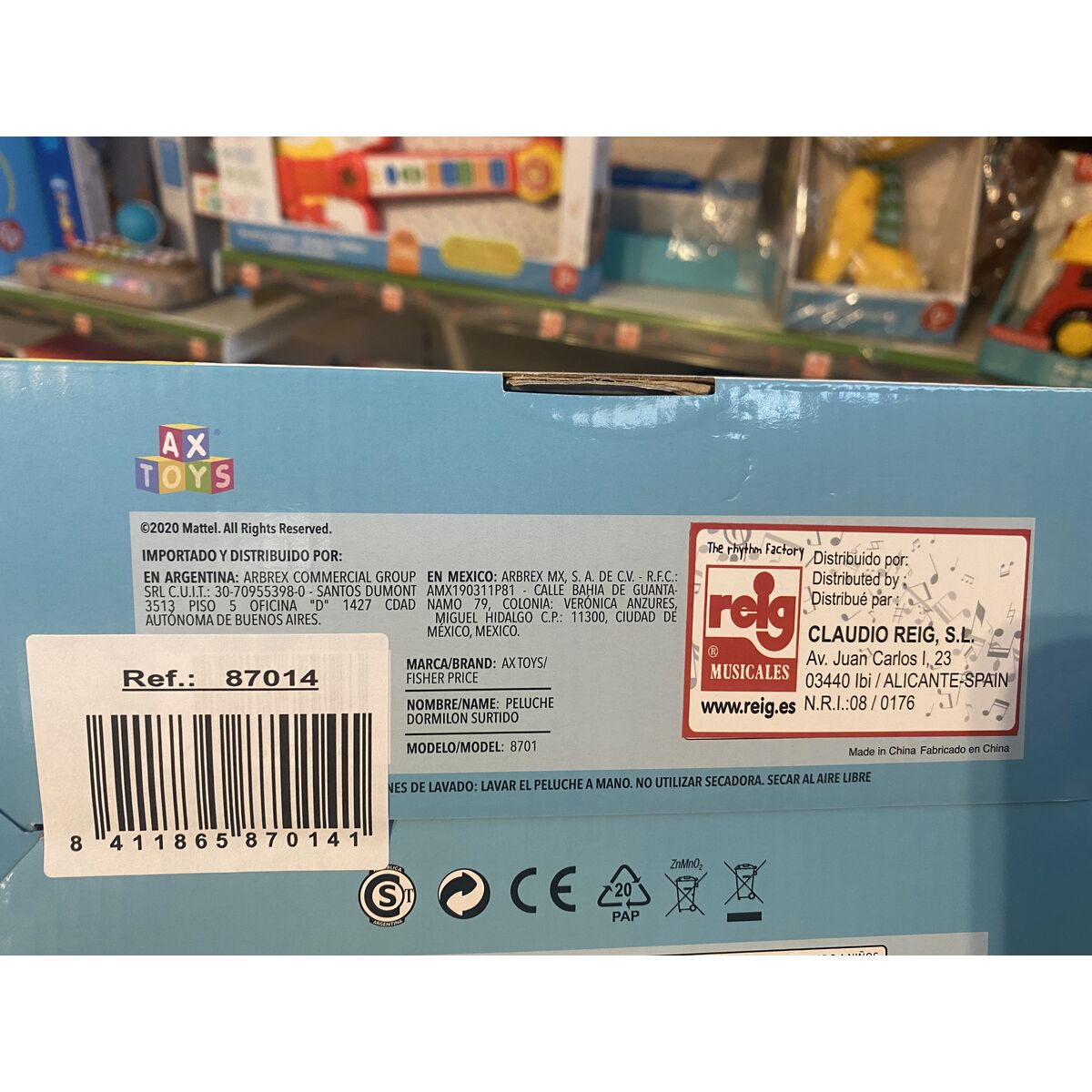 Jucărie de Pluș Fisher-Price   Crocodil 30 cm