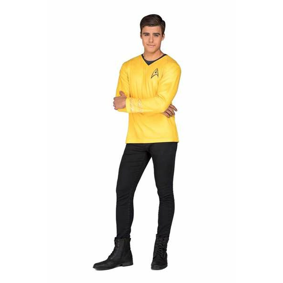 Costum Deghizare pentru Adulți My Other Me Star Trek Kirk Galben Tricou