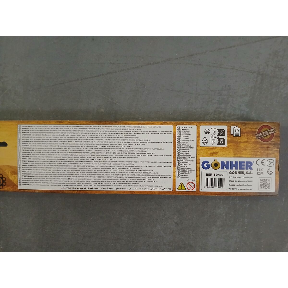 Pușcă Cowboy Gonher (68 x 12 x 3,5 cm)