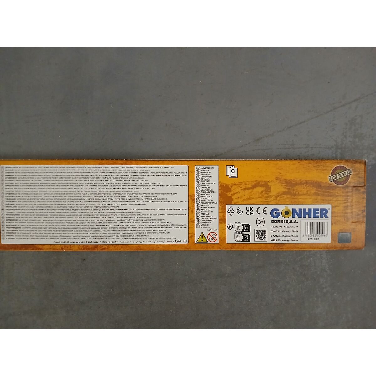 Pușcă Gonher Negru 70 x 12,5 x 3,5 cm 69,5 x 12 x 5 cm