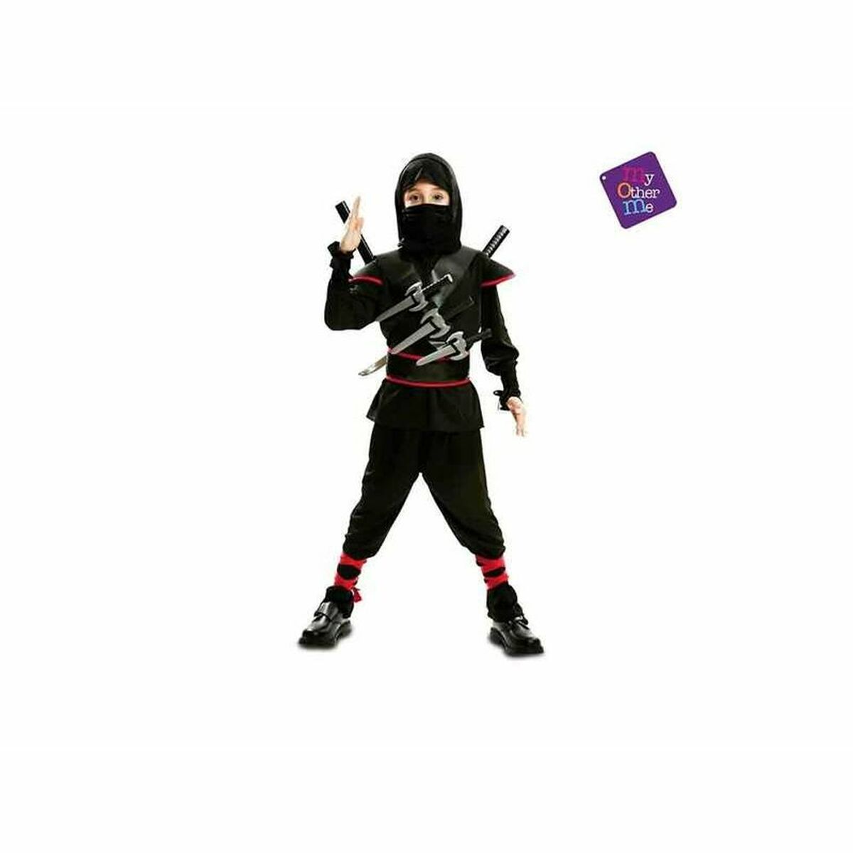 Costum Deghizare pentru Copii Killer Ninja (5 Piese)