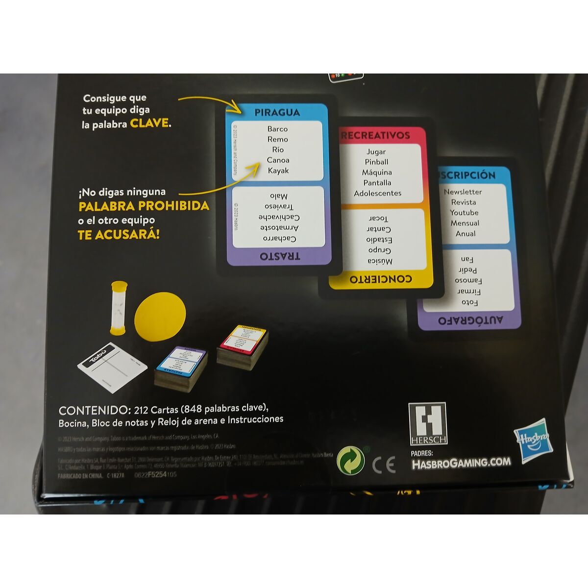 Joc de Masă Hasbro Tabú (ES)