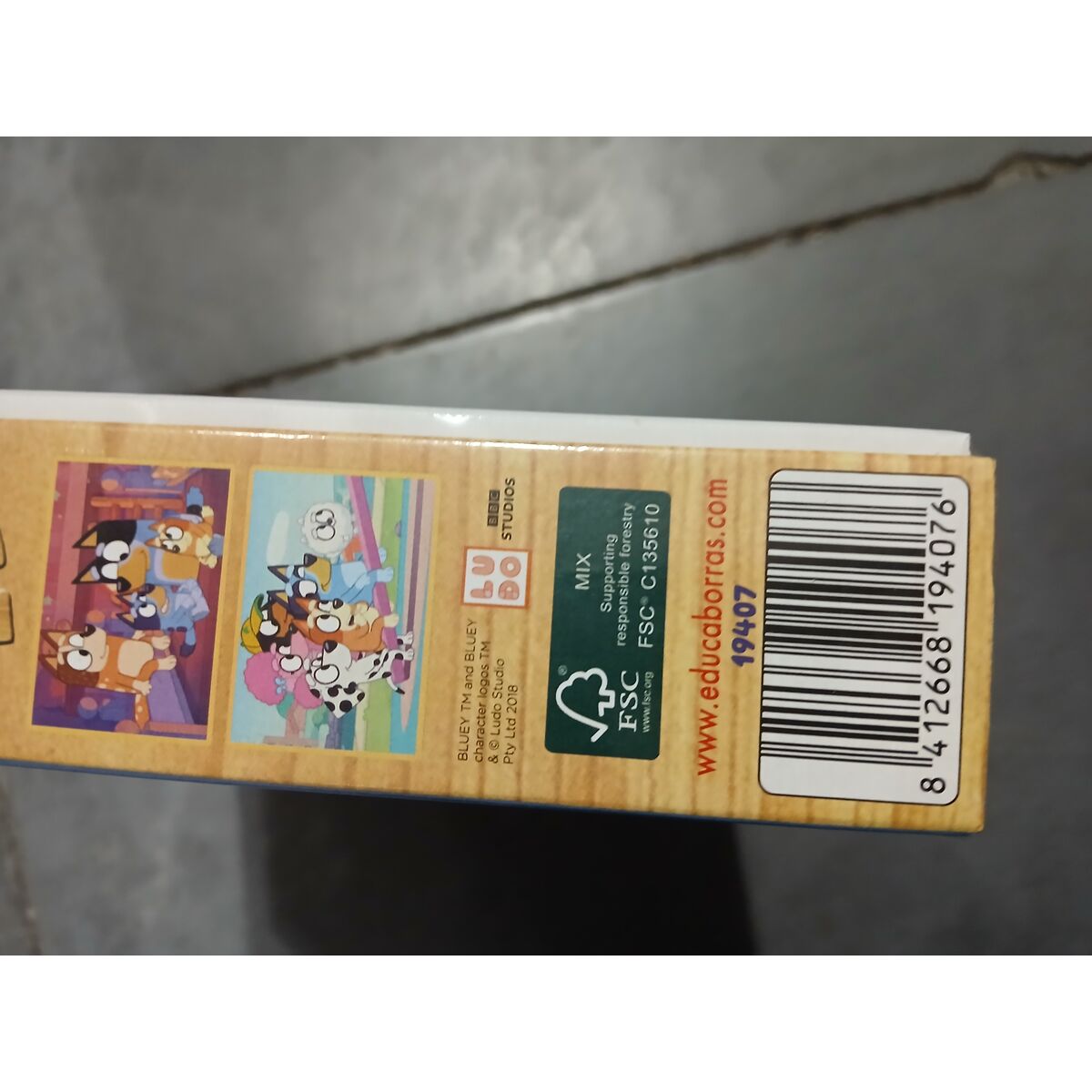 Set de 2 Puzzle-uri Bluey 25 Piese