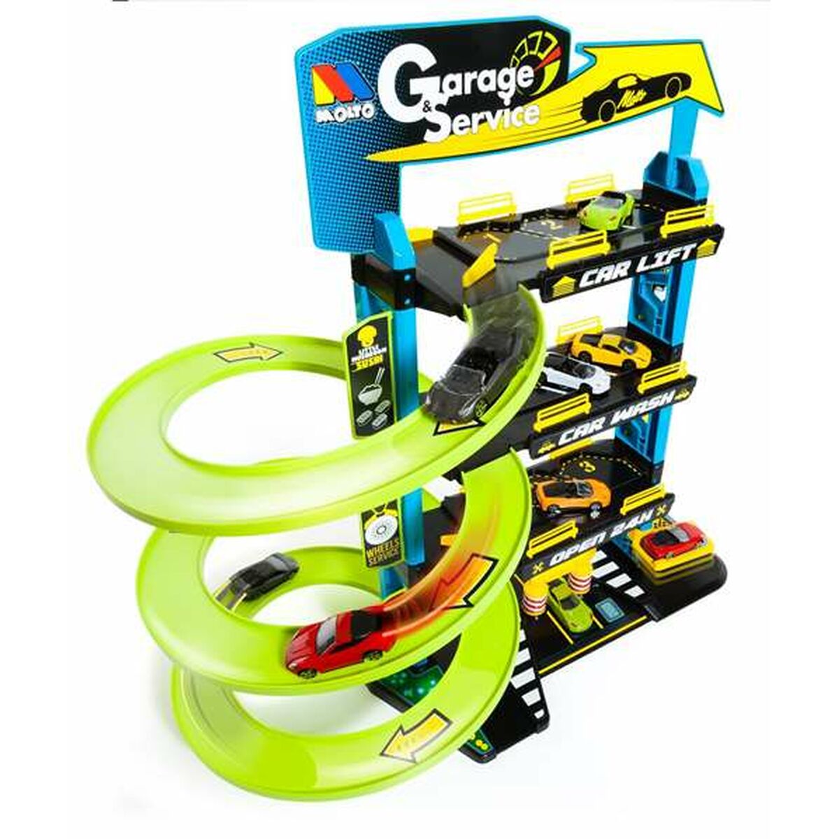 Garaj Parking cu Vehicule Moltó