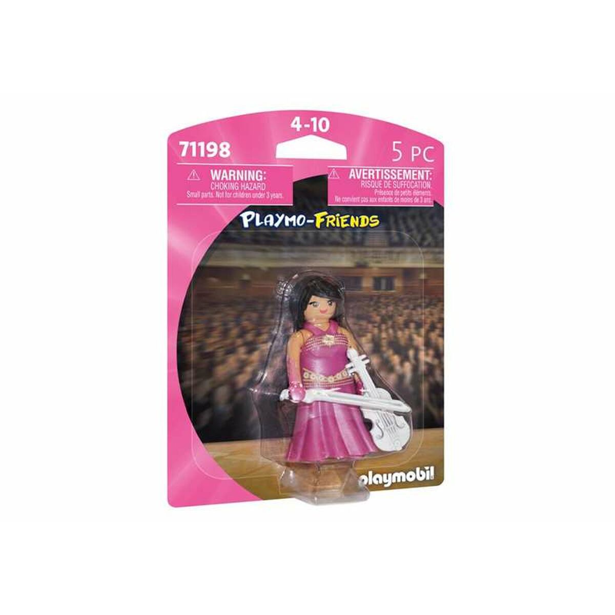 Playset Playmobil Playmo-Friends Violinist 71198 5 Piese