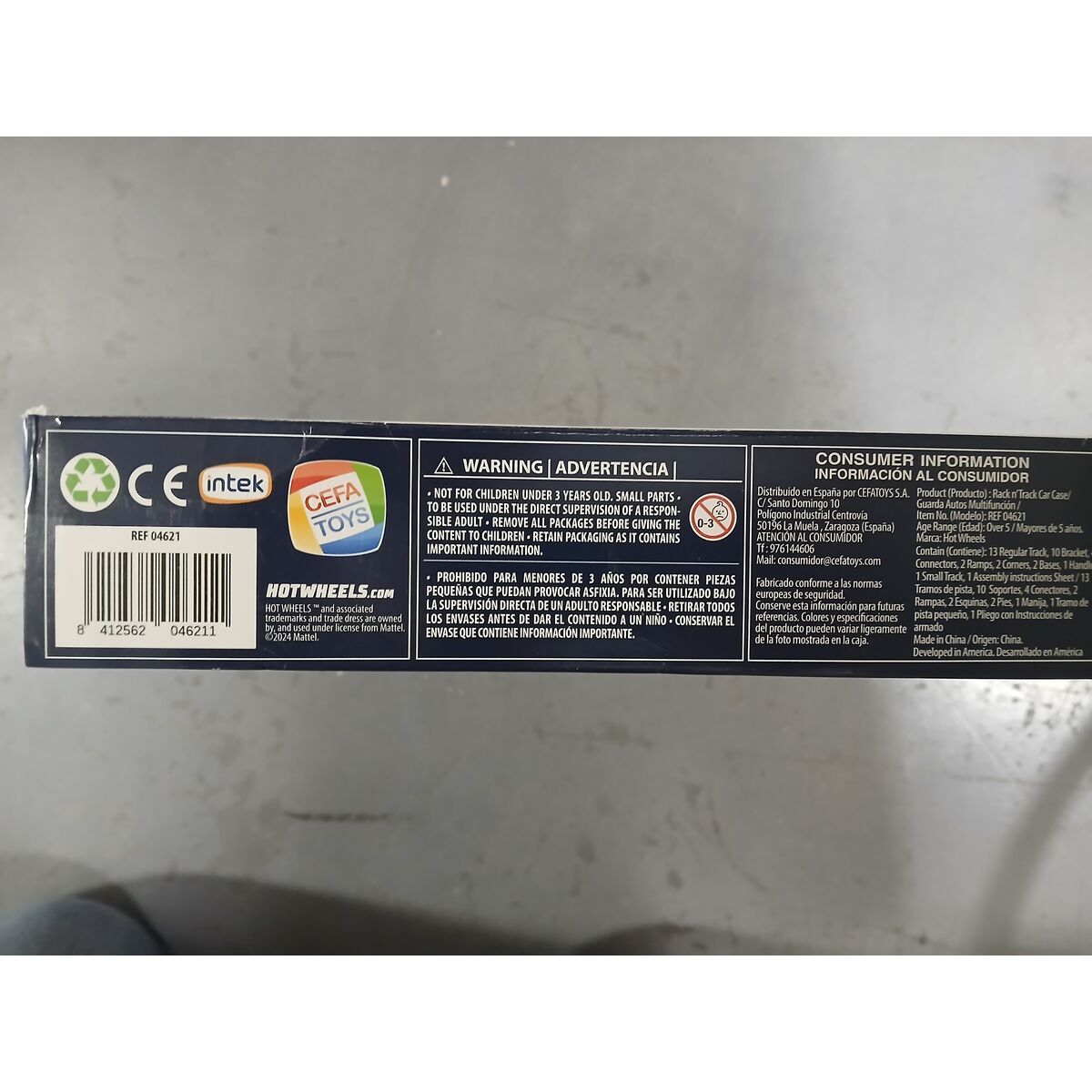 Garaj Parking cu Vehicule Hot Wheels 30 x 27 x 6 cm Transportor auto Vehicul