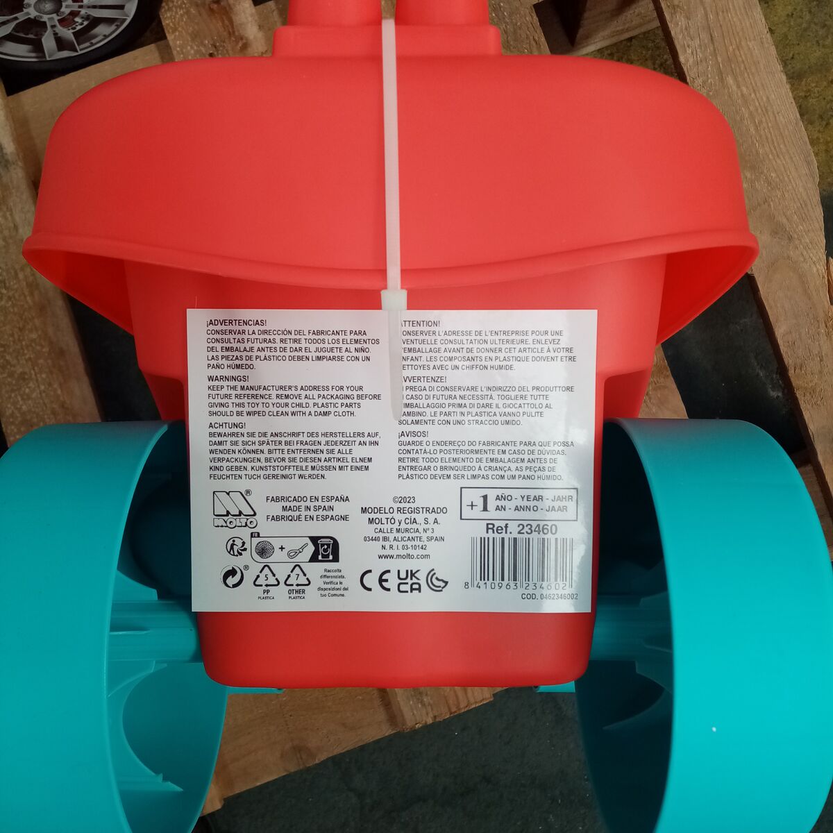 Plăci de Construcții Moltó    20 Piese Cărucior