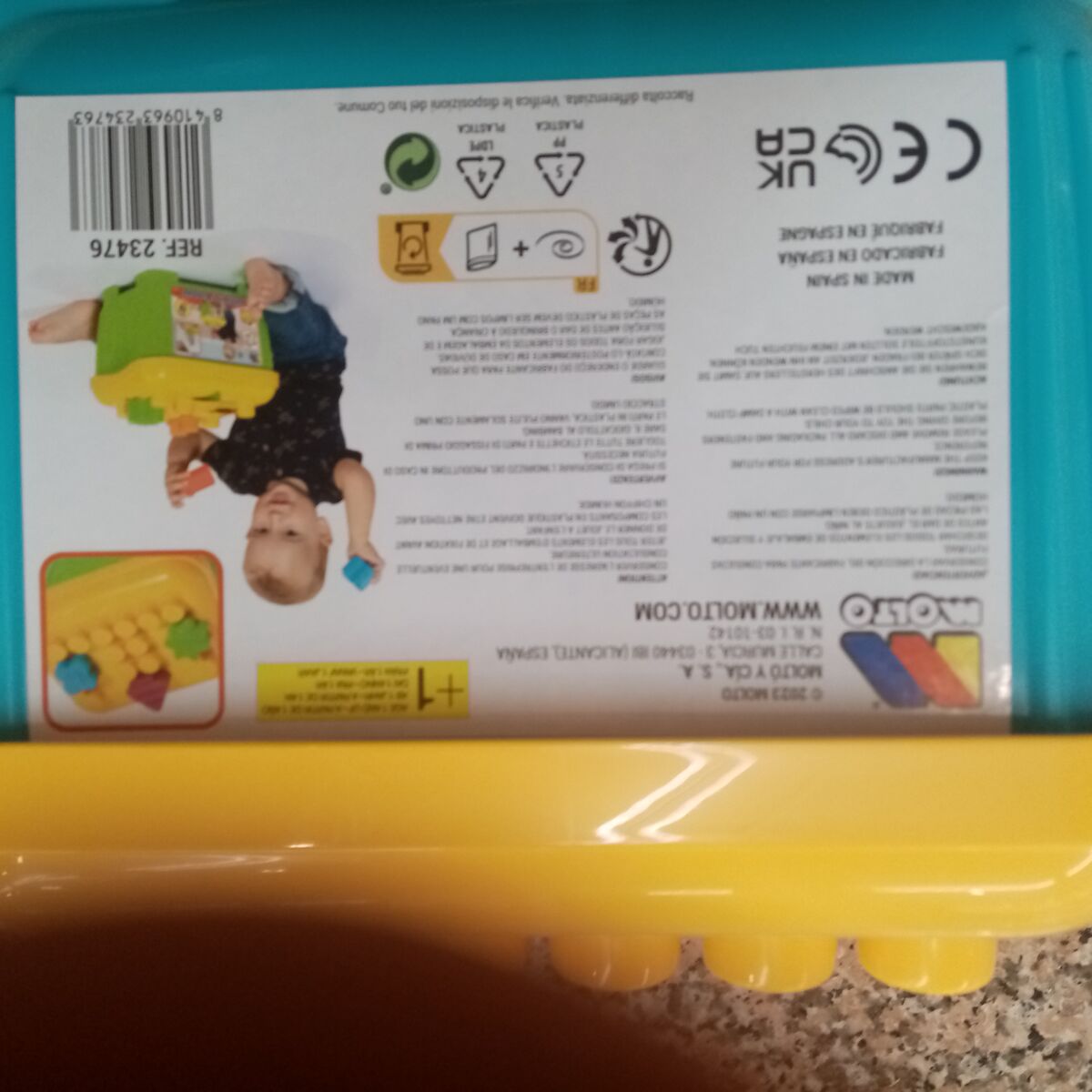 Set de Construcție Moltó Blocks & Puzzles 15 Piese