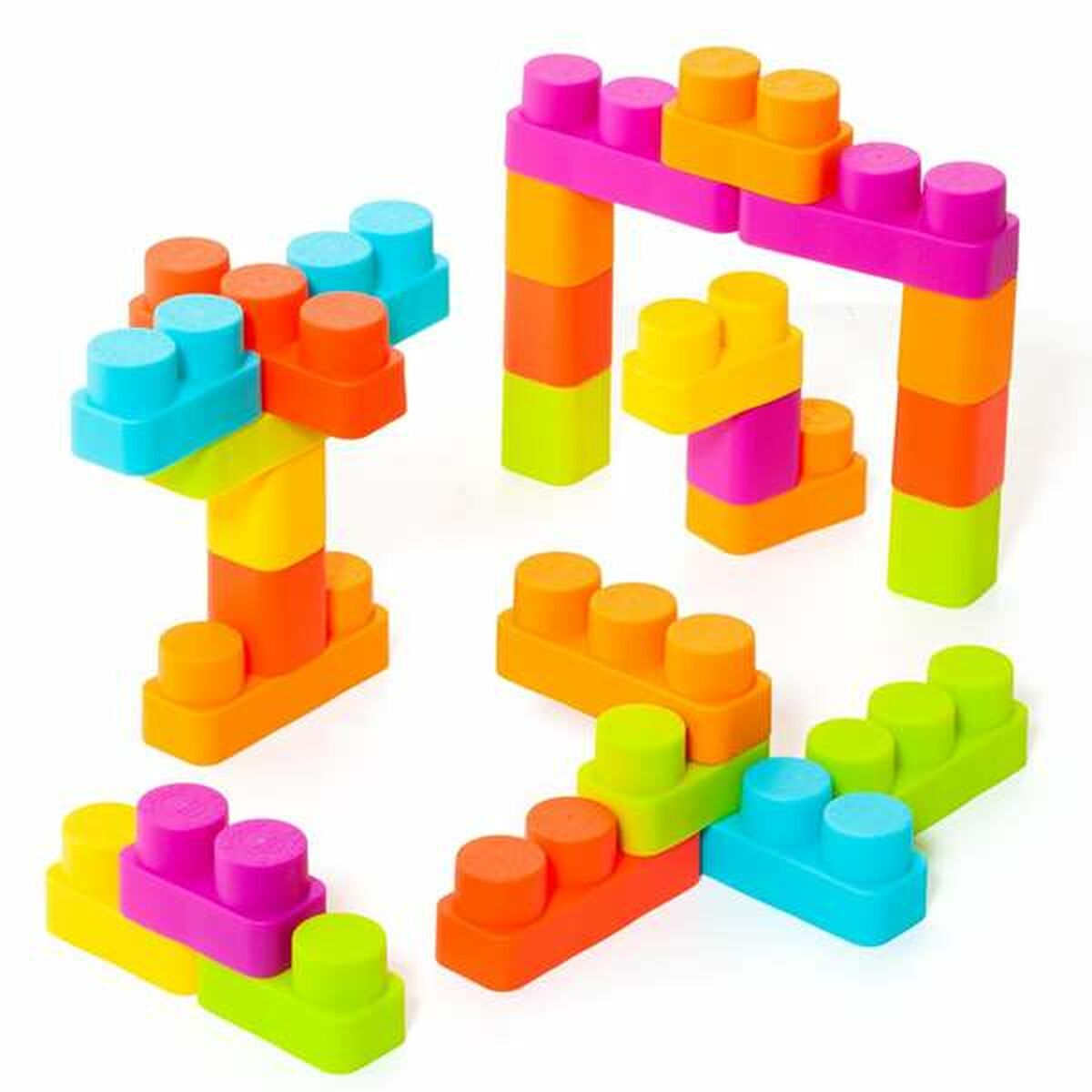 Set de Construcție Moltó Blocks & Puzzles 15 Piese