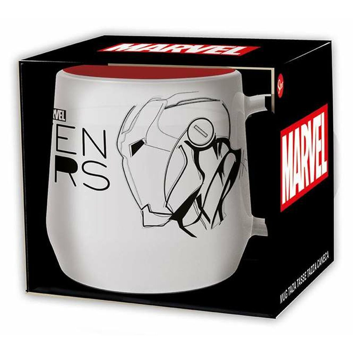 Cană cu Cutie Marvel 360 ml Ceramică