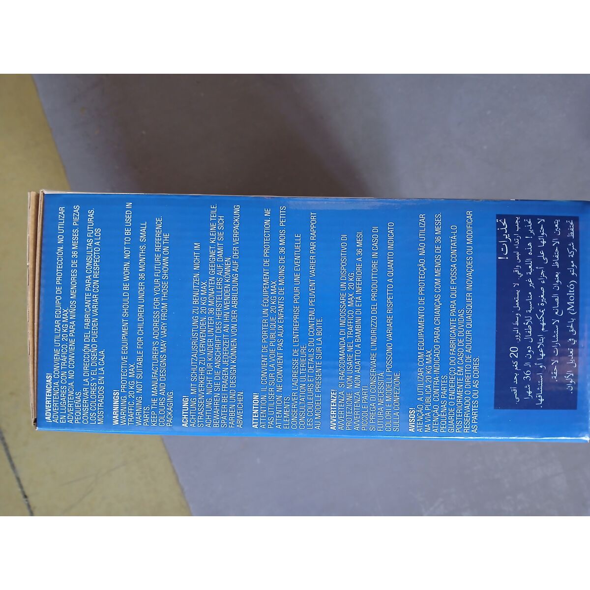 Patine cu Rotile Moltó 31-34 Albastru Extensibil