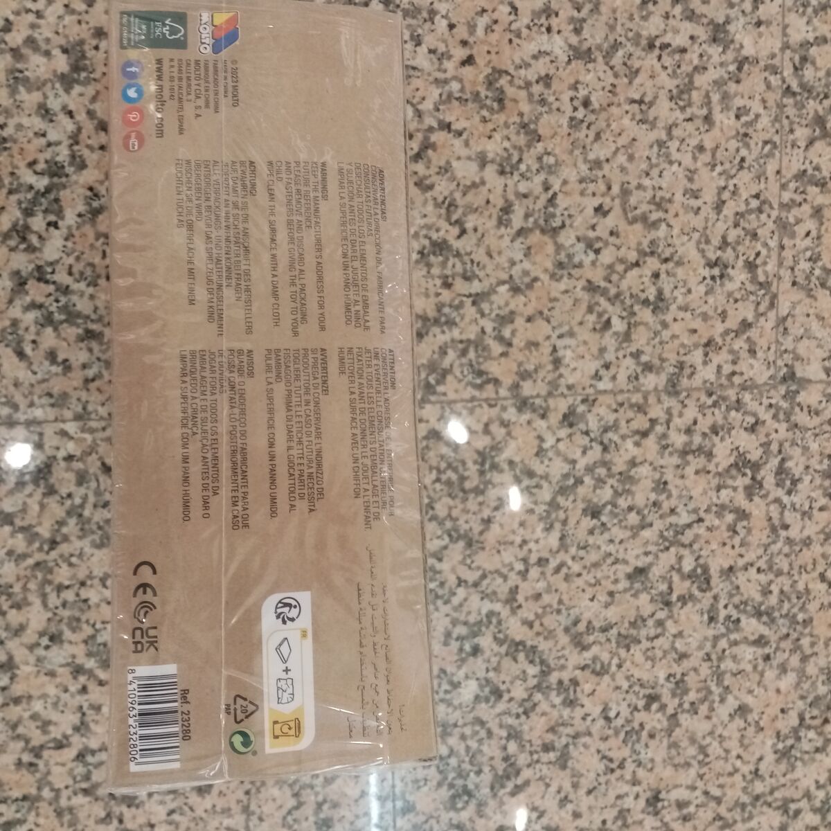 Pistă din lemn cu rampe pentru mașini Moltó