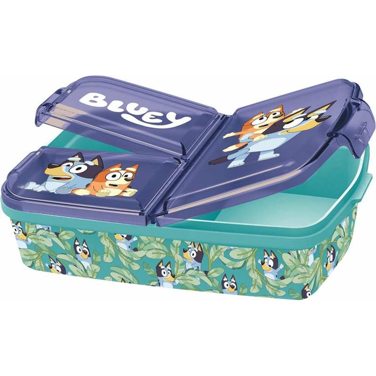 Cutie pentru Sandwich Bluey polipropilenă 19,5 x 16,5 x 6,7 cm 18 x 13,50 x 6 cm
