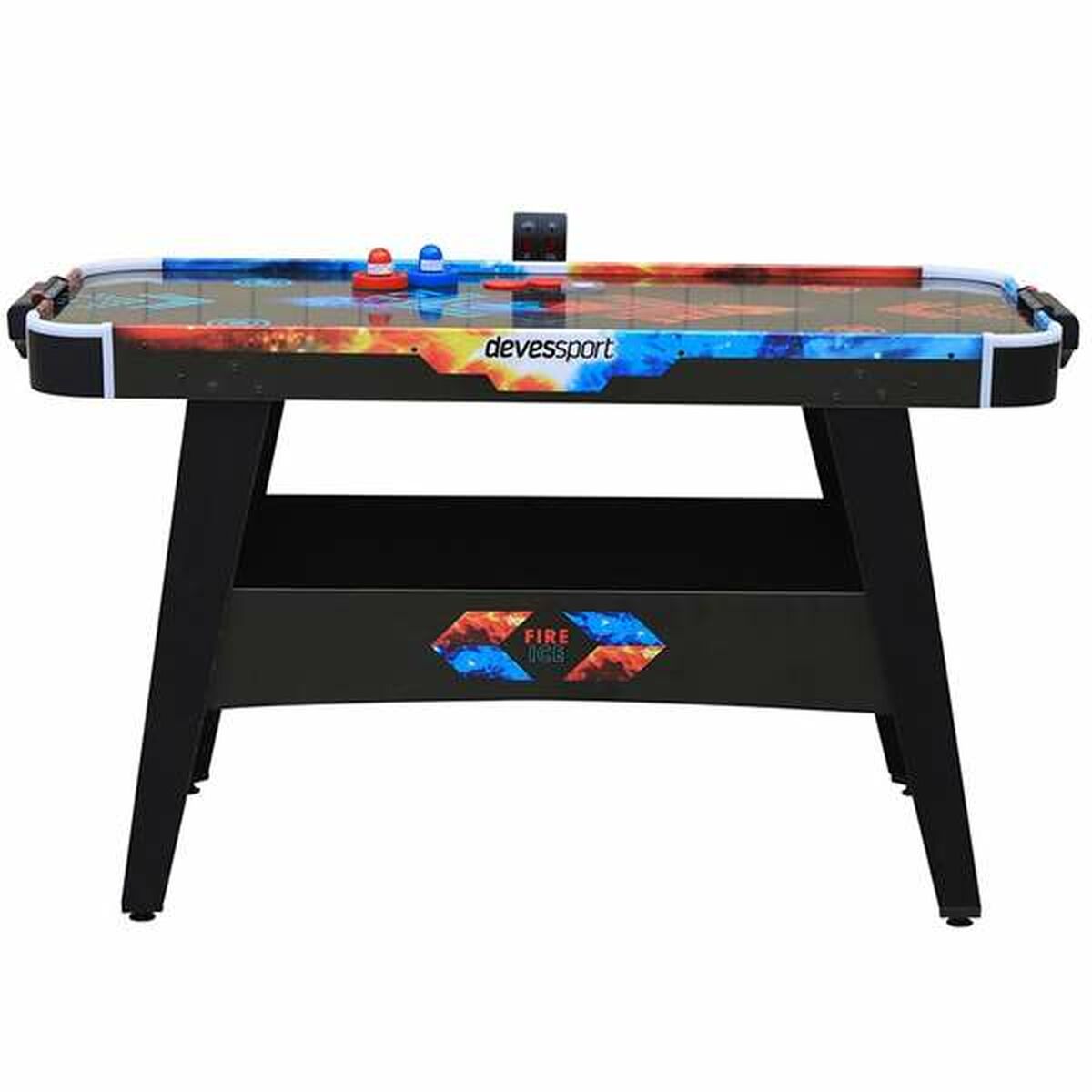 Masă de Hockey Fire & Ice Lumini LED 146 x 71 x 82 cm