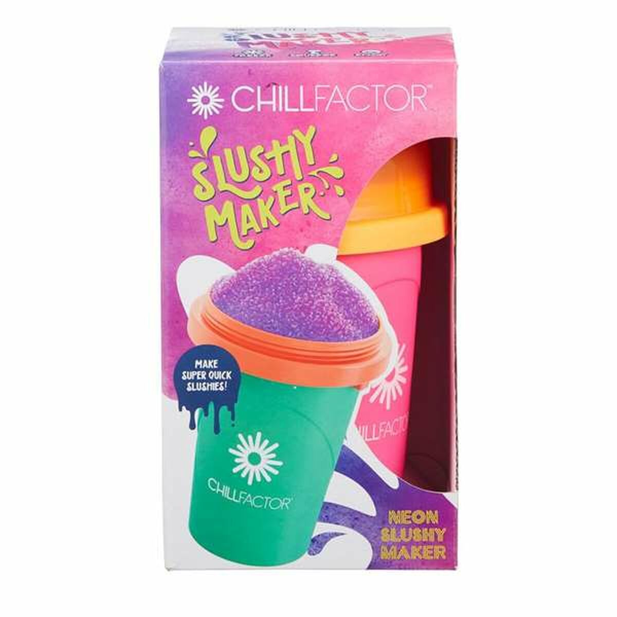 Vas cu mijloc ce facilitează congelarea Bandai Chillfactor 10.5 x 10.5 x 18.8 cm