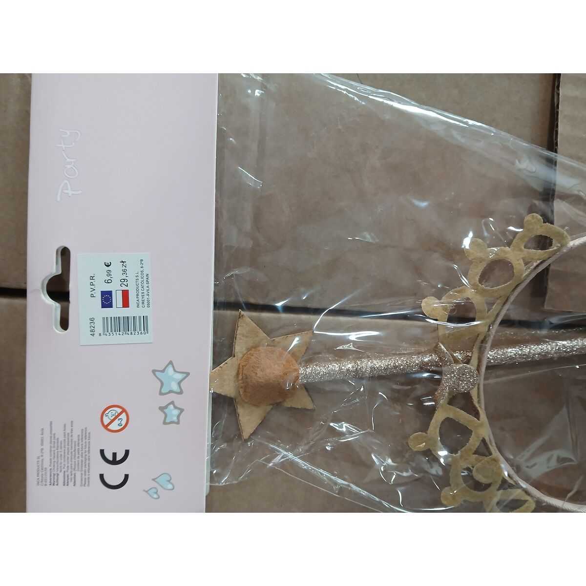 Accesorii de Prințesă Inca Roz Unicorn 2 Piese