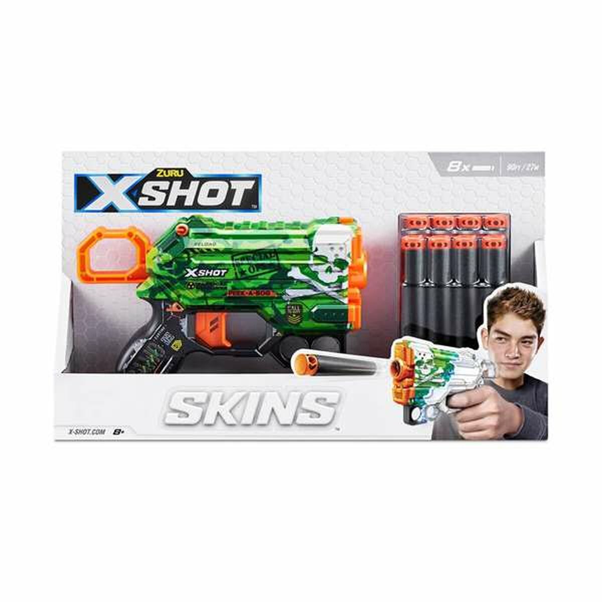 Pistol cu Săgeți X-Shot Skins Menace