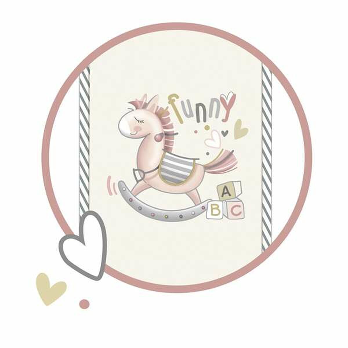 Masă de călcat jucărie Decuevas Funny 63 x 72 x 25 cm Roz Pliabil Jucărie