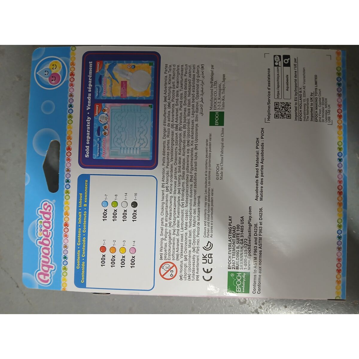 Mărgele Aquabeads 31517 800 Piese