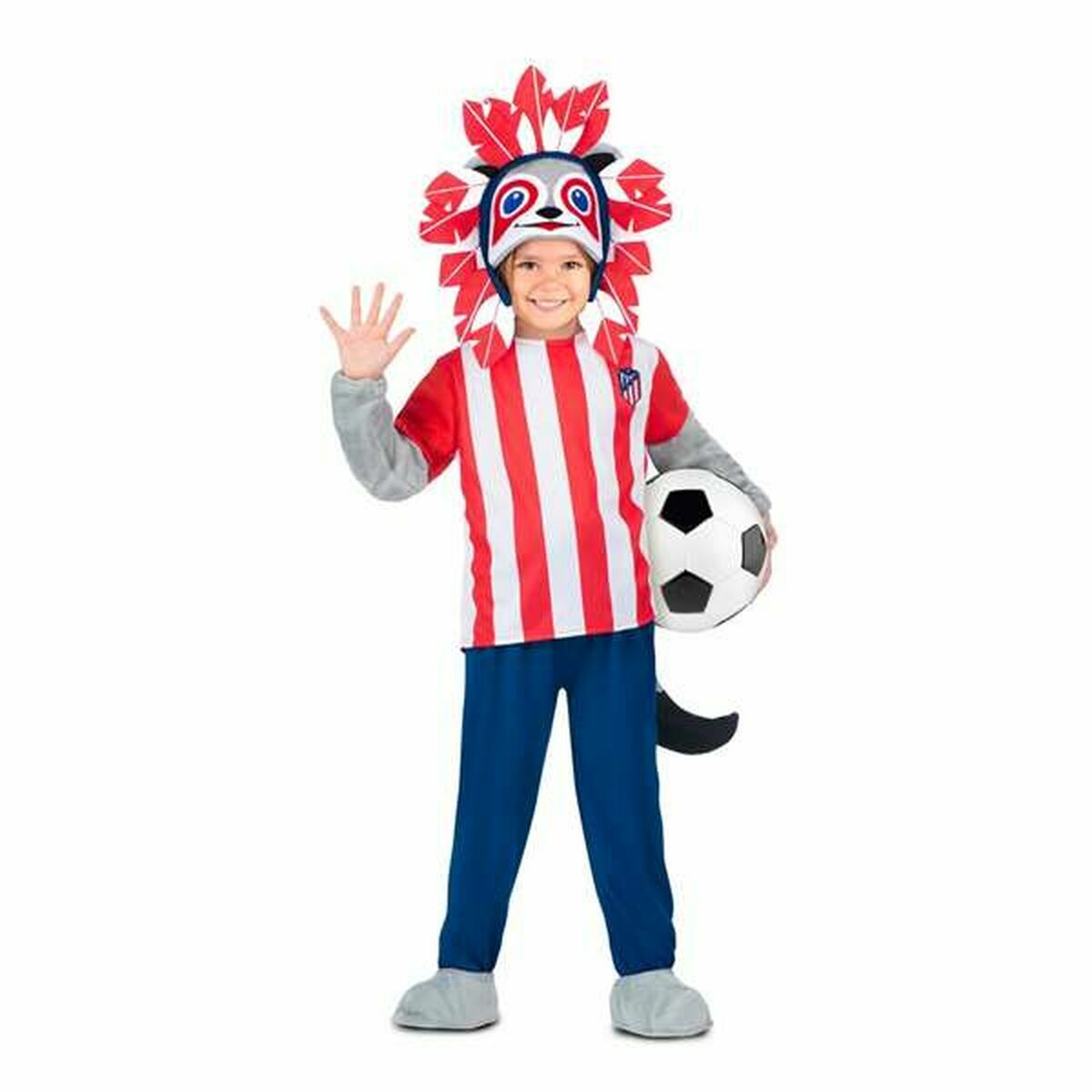 Costum Deghizare pentru Copii Atlético Madrid 5 Piese Indian american