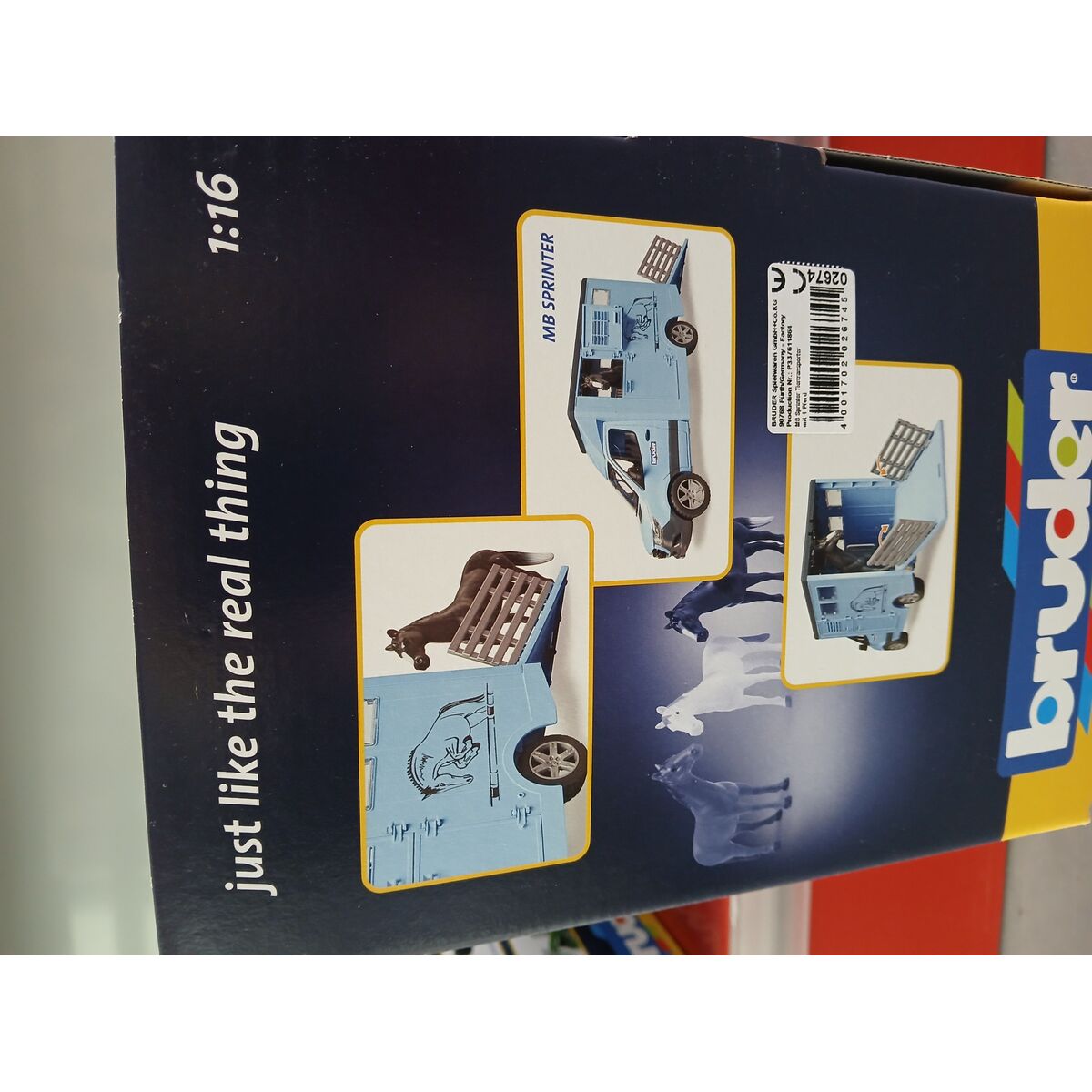 Camion Mercedes Benz Sprinter Cal 43 x 17 x 22 cm