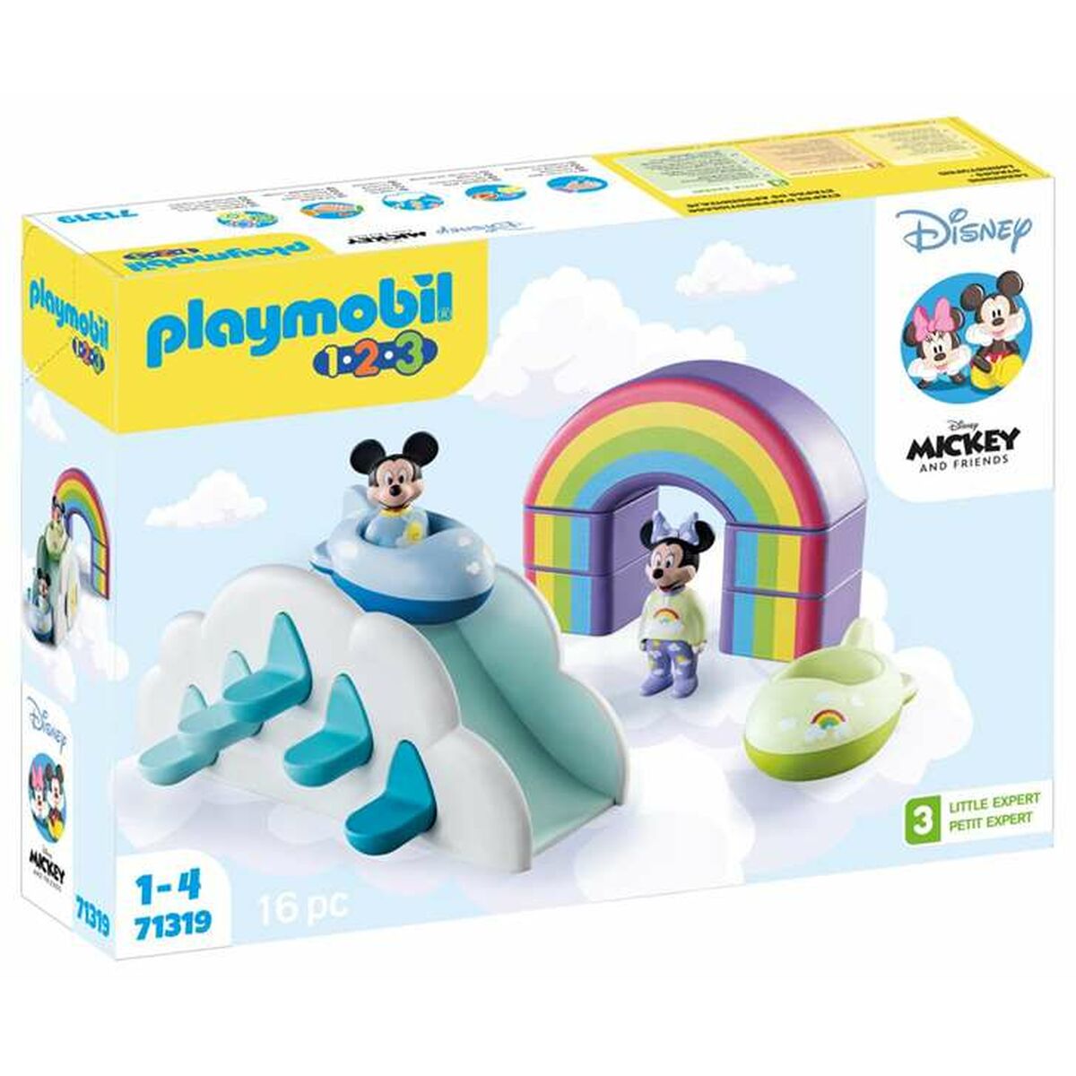 Playset Playmobil 71319 Mickey and Minnie 16 Piese