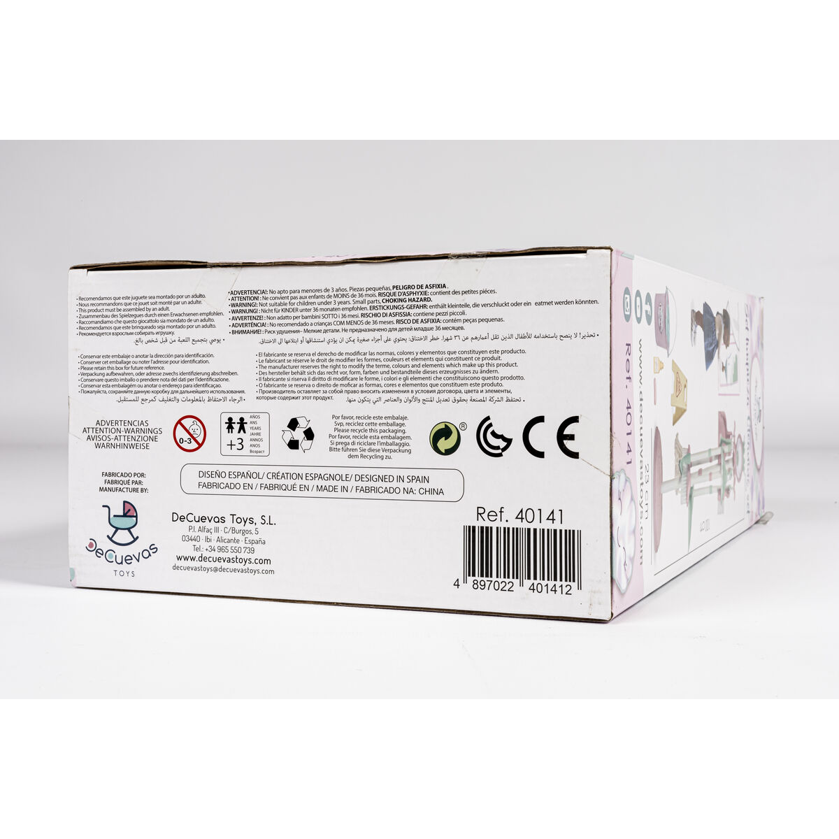 Kit de curățare et de depozitare Decuevas Ocean Fantasy 12 Piese Jucărie 23 x 23 x 100 cm