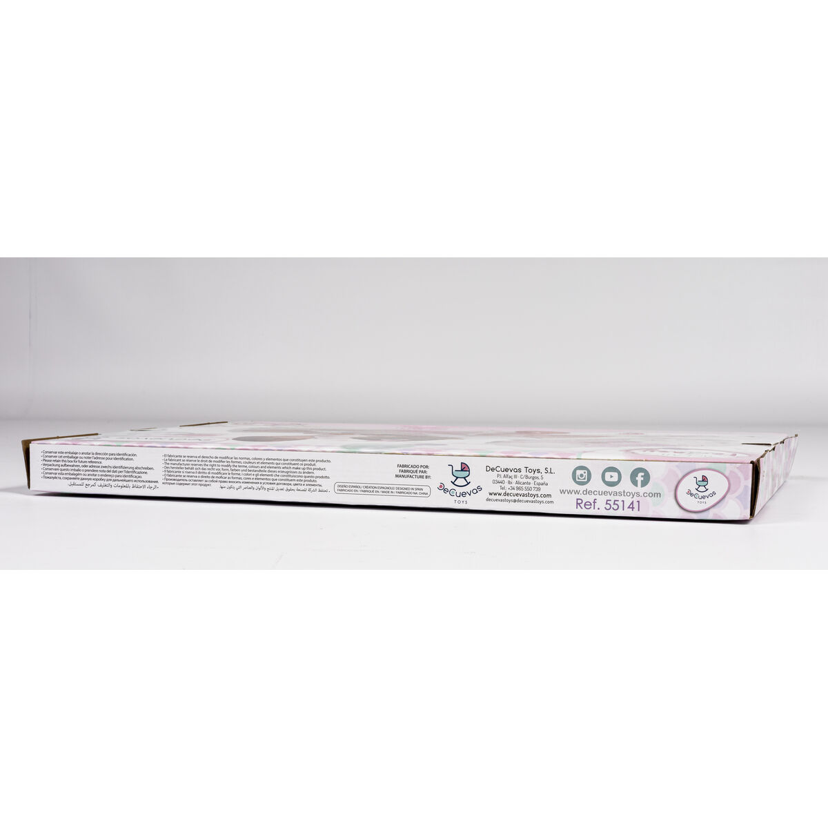 Pătuț pentru Păpuși Decuevas Ocean Fantasy Balansoar 49 x 32 x 31 cm