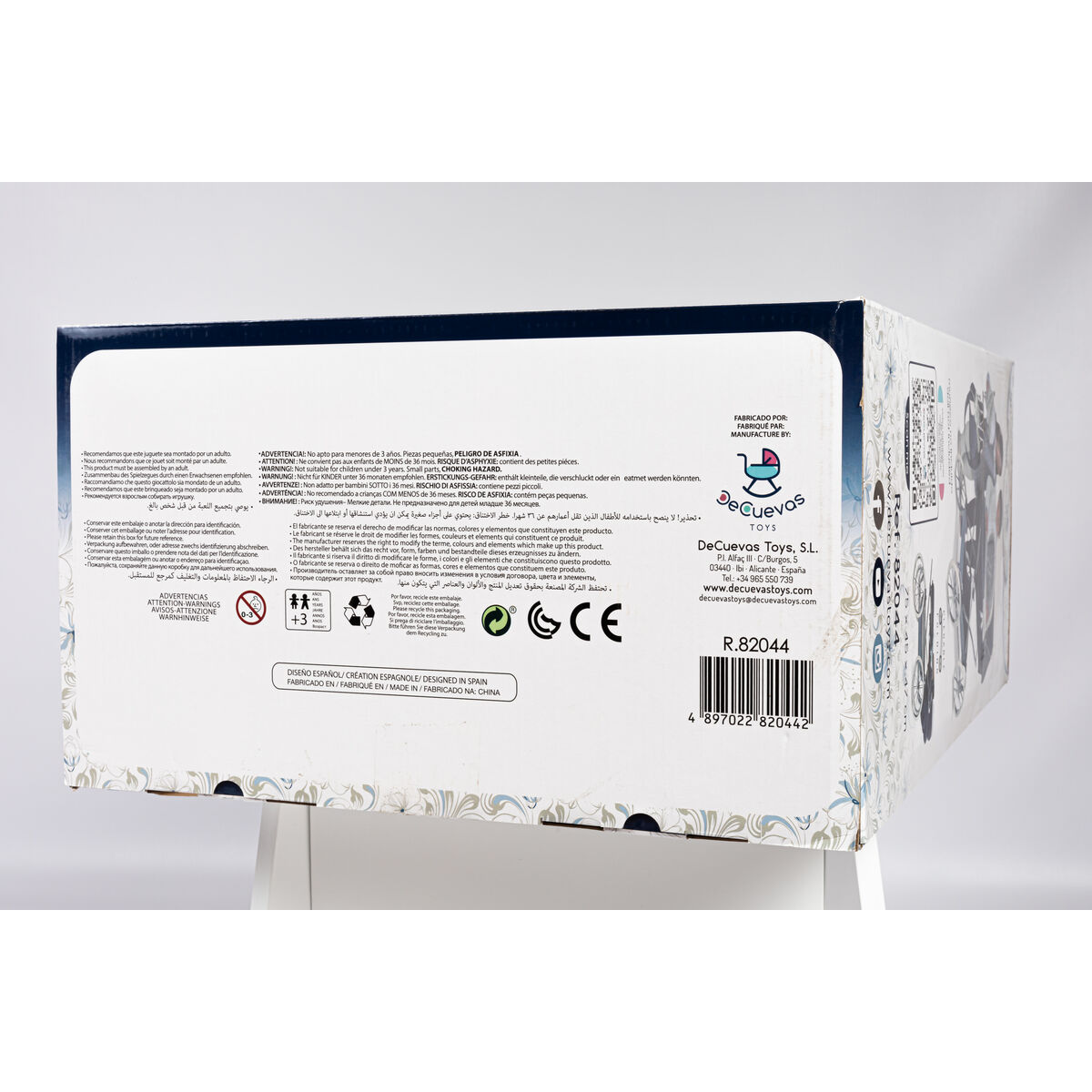 Cărucior pentru Păpuși Decuevas Vintage 40 x 90 x 90 cm