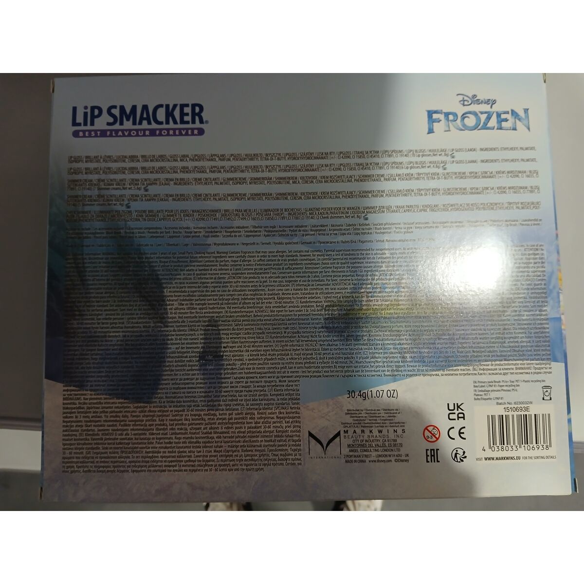 Set de Machiaj pentru Copii Frozen Oglindă 25 x 5 x 30 cm