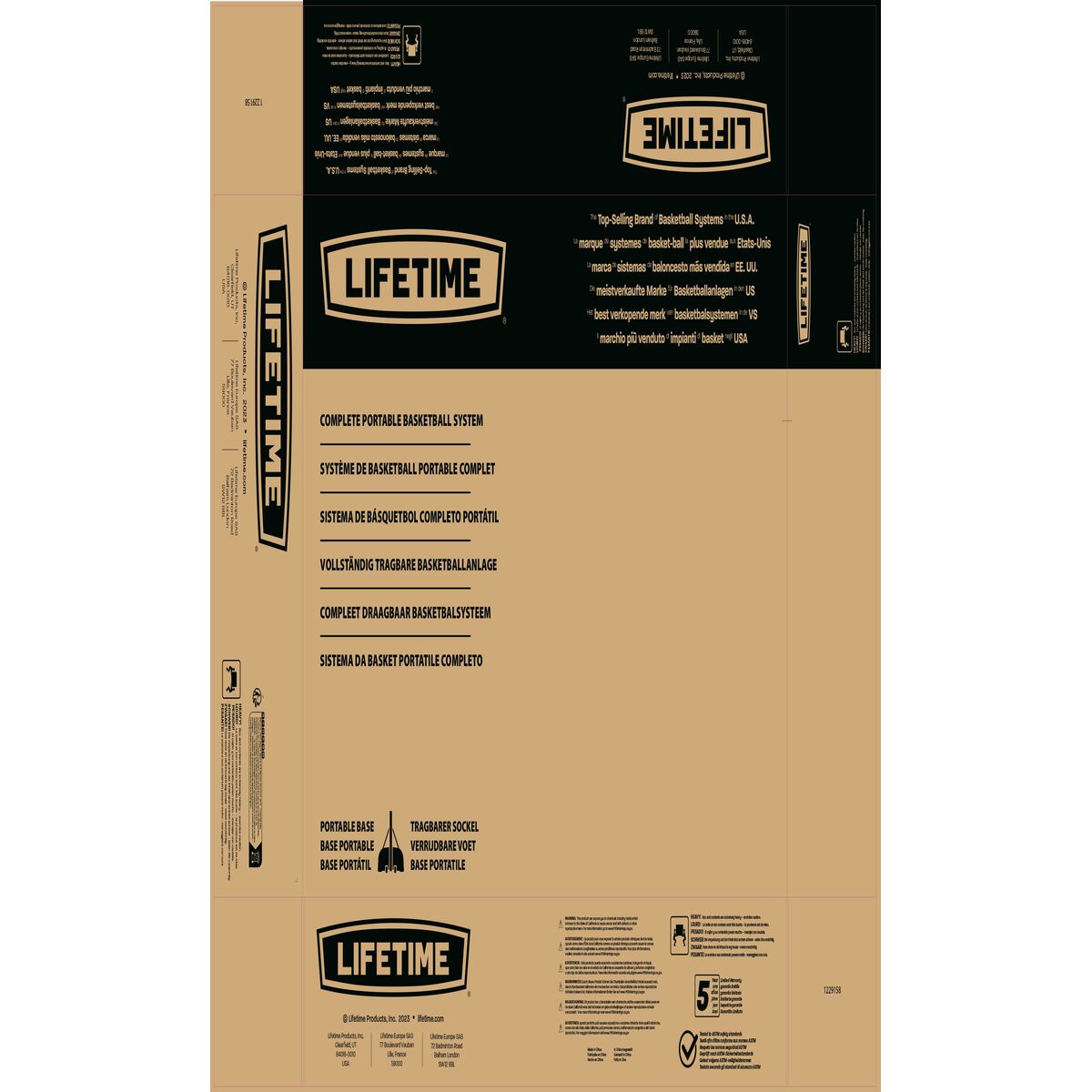 Coș de Baschet Lifetime Laptop 305 cm