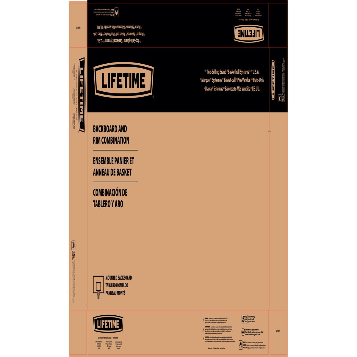 Coș de Baschet Lifetime Lifetime 121 cm